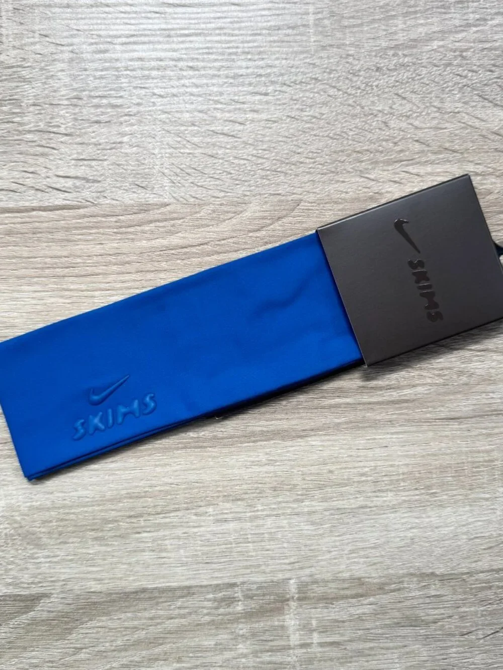 Nike x Skims Headband Cobalt Blue